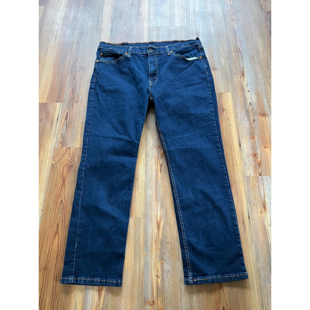 Levi's 511 Slim Fit Jeans Mens Size 38 Dark Wash Indigo Stretch Denim Pants